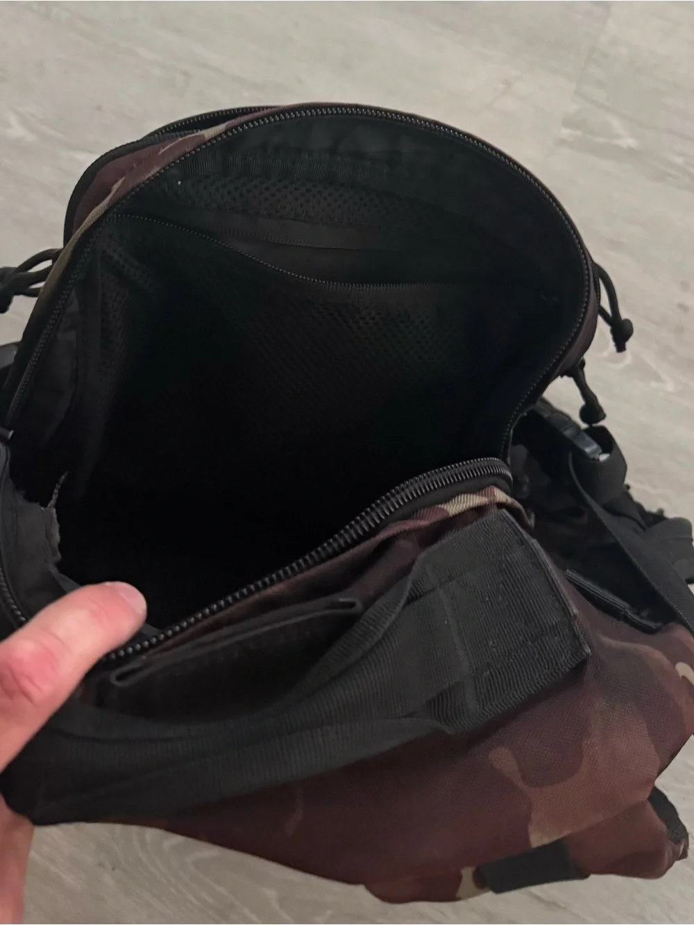 Highland Tactical Camouflage Backpack - Dark Camo